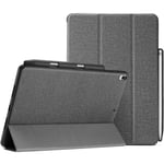 ProCase iPad Air 3 10.5" 2019 / iPad Pro 10.5" 2017 Case with Apple Pencil Holder, Slim Lightweight Folio Stand Protective Case Smart Cover, with Auto Sleep Wake -Grey