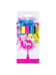 Bruynzeel Ecoline Brush Pen Set Primary 5 Colors