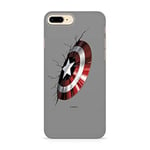 ERT Group Original Marvel Coque de Protection pour Captain America 023 iPhone 7 Plus/8 Plus Multicolore