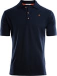 Aclima Aclima Men's LeisureWool Pique Shirt Navy Blazer XL, Navy Blazer
