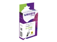 Wecare connect - Yellow background with black letters - Rulle (1,9 cm x 7 m) 1 rulle (rullar) bandpatron - för DYMO LabelMANAGER 360D, 420P DYMO LabelWriter 450 Duo