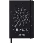 Moleskine Hard Cover Notebook Large Harry Potter Lumos