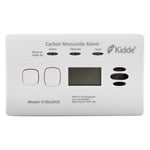 10 Year Battery Digital Carbon Monoxide Detector / CO Alarm - Kidde 10LLDCO
