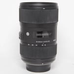 Sigma Used 18-35mm f/1.8 DC HSM Art Lens Nikon F