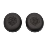 Jabra Evolve2 75 Ear Cushion - 1 x Replacement Dual Foam Earpads for Jabra Evolve2 75 Stereo Headphones (Black Version) - Soft Ear Cups - Black,One Size