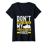 Womens Cross Country Running XC Coach Trail Running V-Neck T-Shirt