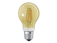 LEDVANCE SMART+ - LED-glödlampa med filament - form: A60 - E27 - 6 W (motsvarande 52 W) - klass E - varm komfortbelysning - 2400 K