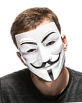 Anonym mask, Guy Fawkes, V för Vendetta mask - VIT