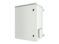 Lanview By Logon - Rack Skåp - 60 X 45 - Väggmontering - Vit, Ral 7035 - 16U - 19"