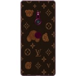 Sony Xperia XZ3 Genomskinligt Skal Plush Luxe