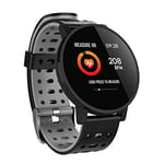 ZZJ Smart Watch,Waterproof Activity Fitness Tracker HR Blood Oxygen Blood Pressure Clock Men Women Smart Watch,A