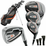 2024 Wilson Mens X31 Golf 11 Piece Set Complete Full Package Clubs Stand Bag