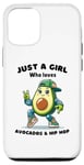 iPhone 14 Just a Girl Who Loves Avocado and Funny Dance Hip Hop Women Case
