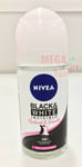 Nivea Women Black And White Invisible Radiant + Smooth Deodorant Rollon 48h 50ml