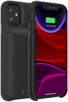 mophie juice Pack Access - Ultra-Slim Wireless Charging Battery Case - Made for Apple iPhone 11 - Black