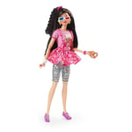 Barbie Doll, Black Hair, 80s-Inspired Movie Night, Barbie Rewind Series, Nostalgic Collectibles and Gifts, Clothes and Accessories, HJX18