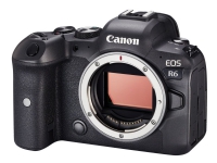 Canon EOS R6 - Digitalkamera - speilløst - 20.1 MP - Full Frame - 4K / 60 fps - kun hus - Wi-Fi, Bluetooth - svart