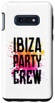 Coque pour Galaxy S10e Ibiza Party Crew Colorful | Vacation Team