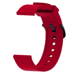 Amazfit Bip 20mm klockband av silikon - Röd