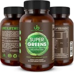 Ultimate Blend Super Greens with Matcha Green Tea and Superfoods 60 Veggie Caps