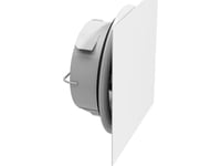 Lindab Airy Frontplatta Fyrkantig Airyfp-Squa 125 Mm Ral9003
