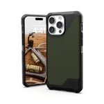 URBAN ARMOR GEAR UAG Case Compatible with iPhone 15 Pro Max Case 6.7" Metropolis LT Kevlar Olive Built-in Magnet Compatible with MagSafe Charging Rugged Military Grade Dropproof Protective Cover