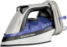 Russell Hobbs Easy Store Wrap & Clip Steam Iron, Non Stick Ceramic Soleplate, 3