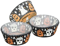 Scrapcooking 5087 Halloween Lot de 36 Caissettes Papier apte au contact alimentaire Multicolore 21 x 10,7 x 3 cm