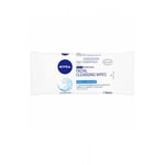 10 x Nivea Facial Cleansing Wipes 3in1 Refreshing ( 7  Wipes for Normal Skin).