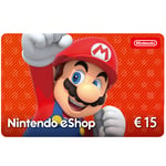 E-carte Cadeau Nintendo Eshop 15  Nintendo