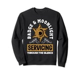 Midnight Patrol Policeman's Moonlighter Duty Sweatshirt
