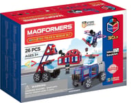 Magformers GmbH Magformers Amazing Police & Rescue Set 26 Pieces 278 (US IMPORT)