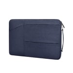 RLTech Sleeve Slim Zipped Protective Waterproof Soft Carrying Bag Pouch Bag Case for HUAWEI MateBook D 14 2020/HONOR MagicBook 14/Lenovo Yoga C740/ASUS ZenBook 14/Lenovo S340 with Handles, Blue