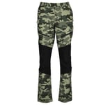 X-Trail Outdoor Pants, Camouflage/Black, S, Camouflage/Black S male