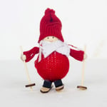 Creative Christmas Mini Ski Dolls Tree Pendant Doll A