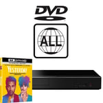 Panasonic Blu-ray Player DP-UB450EB-K MultiRegion for DVD inc Yesterday 4K UHD