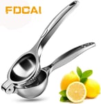 Manual Lemon Squeezer Heavy Duty, Hand Juicer, Premium Metal Lemon Orange Lime Citrus Press Juicer,Easy to Use and Clean - Anti Corrosive and Dishwasher Safe