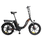 Elcykel FAFREES F20, 20 tum, hopfällbar ram, 7 växlar, avtagbart batteri 15AH