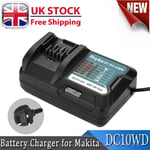 For Makita 10.8V 12V 3Ah 6Ah Li-Ion Battery BL1040B BL1041 BL1015 DC10WD Charger