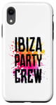 Coque pour iPhone XR Ibiza Party Crew Colorful | Vacation Team