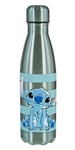 Undercover - Disney Stitch - Gourde Isolante en Acier Inoxydable à Double paroi - Anti-Fuite - pour Adolescents - 500ml - Idéal pour Les Voyages
