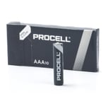 Duracell Procell Constant Power MN2400 AAA/LR03 alkaliska batterier | 10-pack
