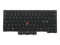 Chicony - Ersättningstangentbord För Bärbar Dator - Med Trackpoint - Bakgrundsbelyst - Qwerty - Nordisk - Svart - För Thinkpad L14 Gen 1 20U1, 20U2, 20U5, 20U6  L14 Gen 2 20X1, 20X2