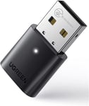 UGREEN Clé Bluetooth 5.0 Adaptateur USB Bluetooth Dongle Supporte PC Windows 11 10 8.1 7 XP Compatible avec Manette PS5 PS4 Pro X Box One S Casque Écouteur Enceinte