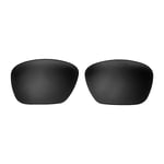 Walleva Black Polarized Replacement Lenses For Maui Jim Makoa Sunglasses