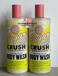 2 x Soap & and Glory SUGAR CRUSH Body Wash Bodywash 500ml