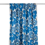 Marimekko Pieni Unikko Blå Gardinlängd