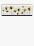 John Lewis Green Lili 'Fields Of Gold' Framed Canvas Print, 44 x 124cm, Yellow/Multi