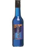 BarKing Blue Curacao - Drinkblandning Med Blå Curacaosmak I Glasflaska 35 Cl