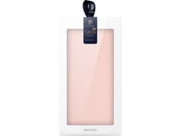 Dux Ducis Dux Ducis Skin Pro Fall För Xiaomi Redmi 11A/Poco C55/Redmi 12C Flip Cover Kortpallett Ställ Pink